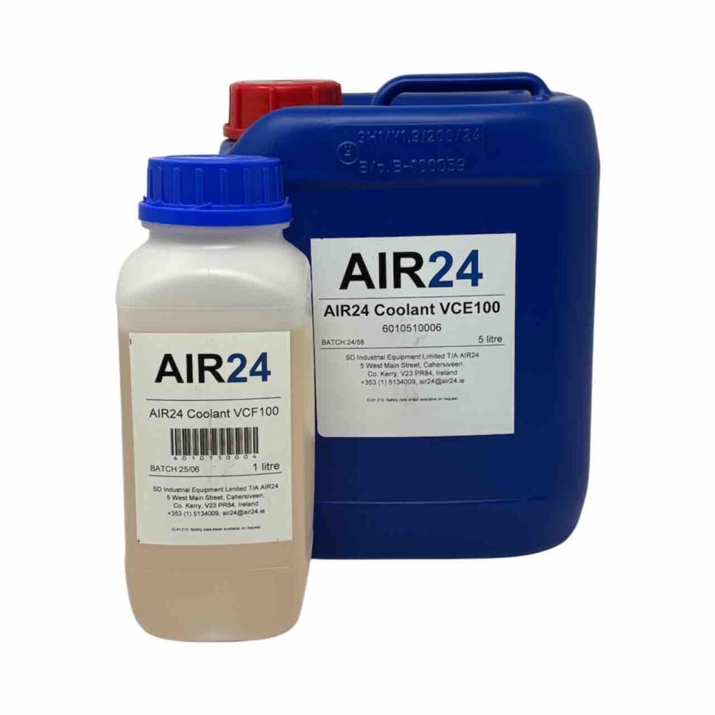 AIR24 coolant, vákuumszivattyú olaj